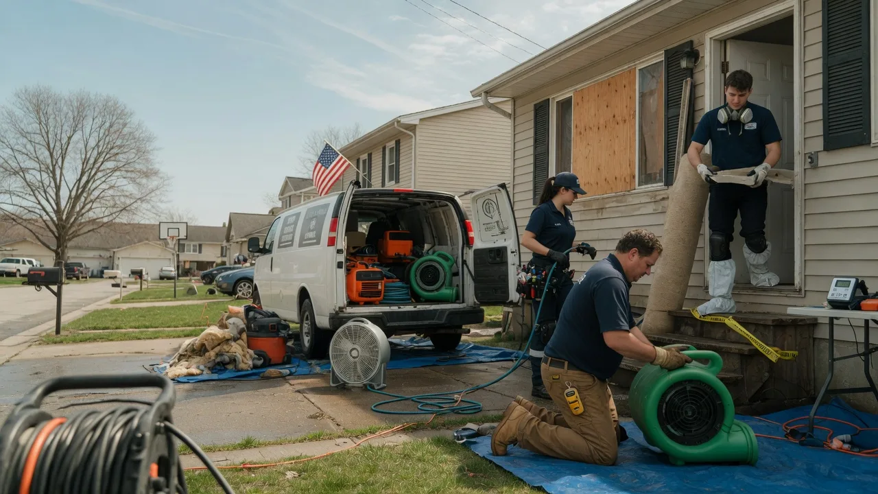 Water Damage Restoration in Williamsfield, OH near me